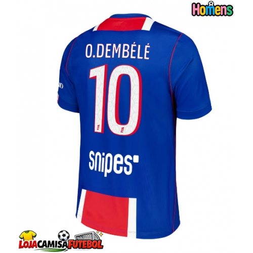 Camisa de Futebol Paris Saint-Germain Ousmane Dembele #10 Equipamento Principal 2026-27 Manga Curta
